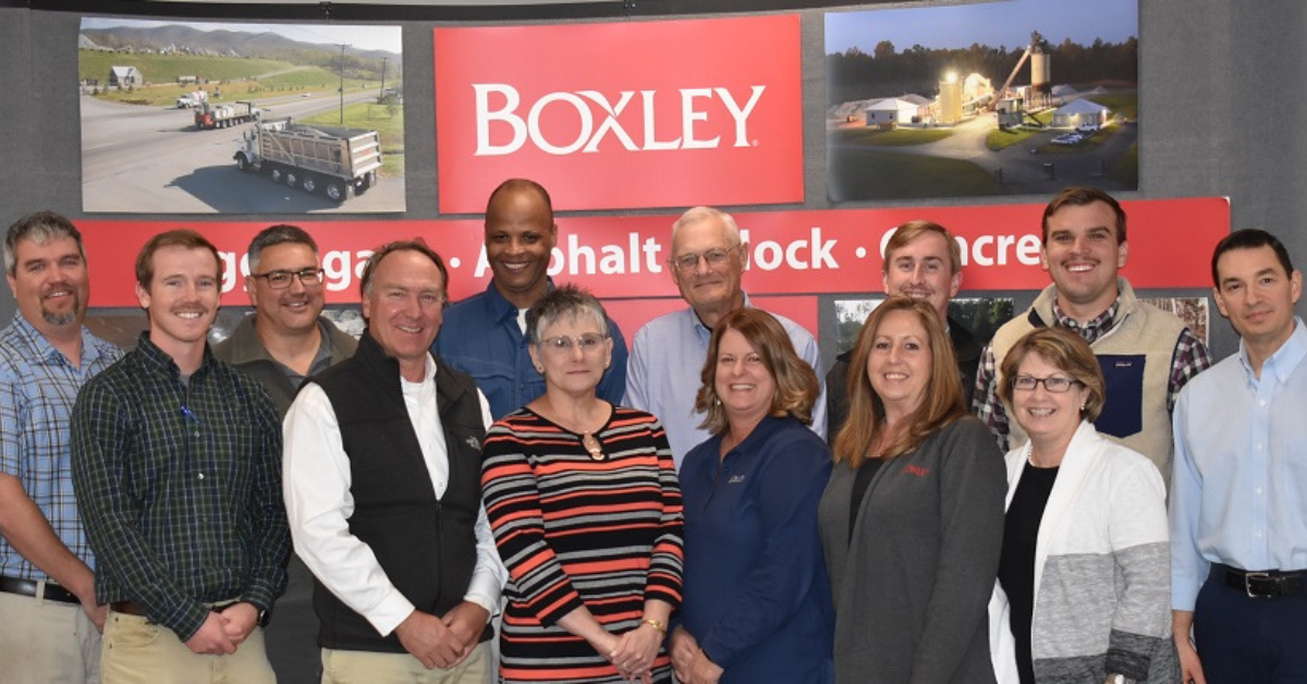 Boxley Team 360 Leads Company’s Citizenship Efforts