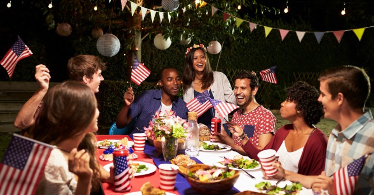 Add Fourth of July flair to your patio party